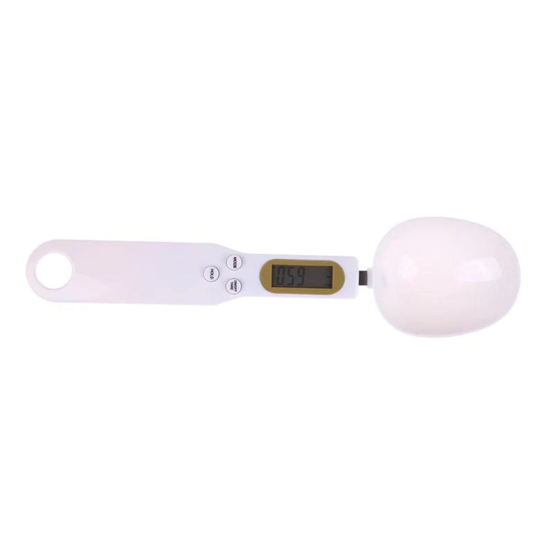 LCD Digital Kitchen Scale Spoon – Electronic Food Weight Measuring Tool for Grams, Coffee, Tea & Sugar