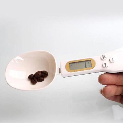 LCD Digital Kitchen Scale Spoon – Electronic Food Weight Measuring Tool for Grams, Coffee, Tea & Sugar